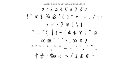 Spontanew Font Poster 9