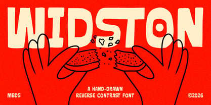 Widston Font Poster 1