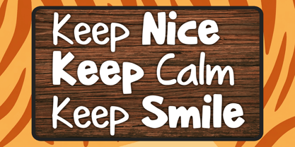 Garfieh Comic Font Poster 5