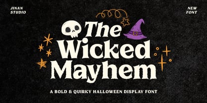 Wicked Mayhem Font Poster 1