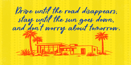 Coastal Lovebirds Font Poster 9