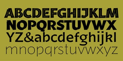 JA Nilsans Font Poster 7