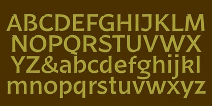 JA Nilsans Font Poster 10