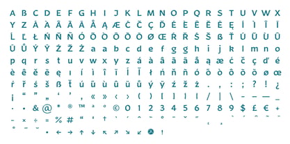 JA Nilsans Font Poster 14