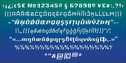 IsborgLC Font Poster 5
