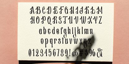 Donetta Font Poster 3