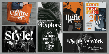 The Story Dream Font Poster 2