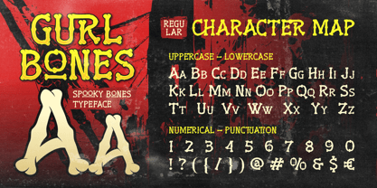 Gurl Bones Font Poster 2