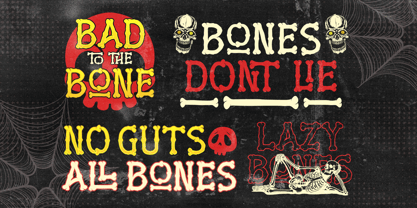 Gurl Bones Font Poster 9