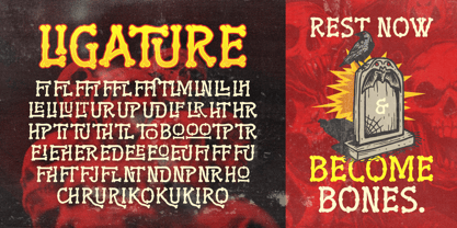 Gurl Bones Font Poster 6