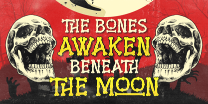 Gurl Bones Font Poster 3