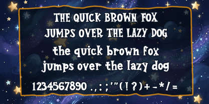 Gurih Whimsy Font Poster 5