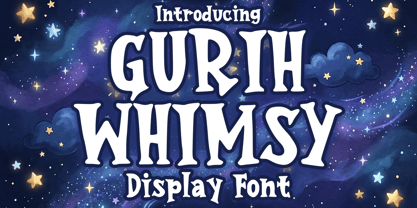 Gurih Whimsy Font Poster 1