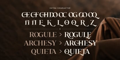 Elora Violet Font Poster 7
