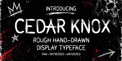 Cedar Knox Font Poster 1