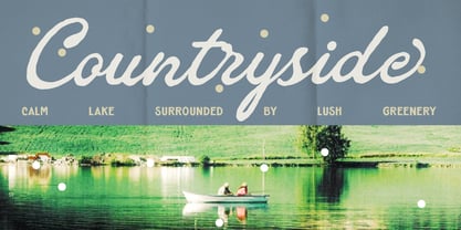 Crenville Fontage Font Poster 7