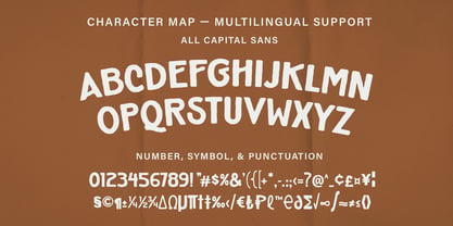 Crenville Fontage Font Poster 9