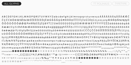 TT Polihaus Font Poster 10