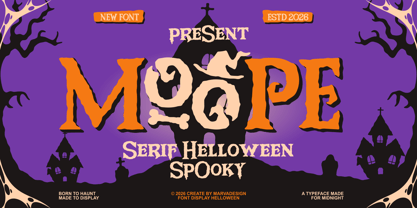 Moope Font Poster 1