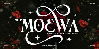 MLTP Moewa Font Poster 1