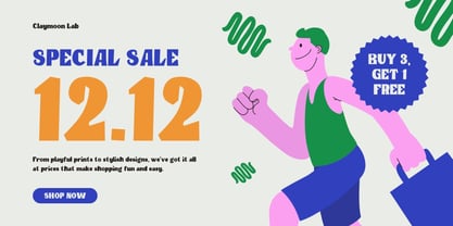 Clay Timber Font Poster 6