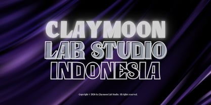 Clay Timber Font Poster 3