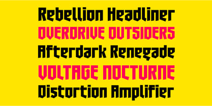 Qronix Font Poster 7