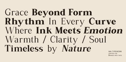 Qreth Font Poster 2