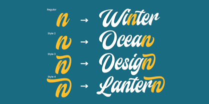 Camelate Font Poster 8