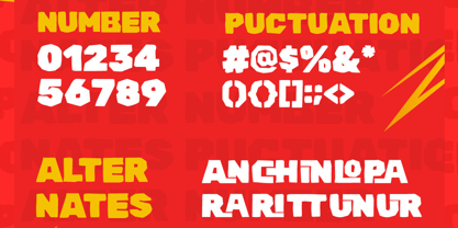 Boldy Funk Font Poster 7