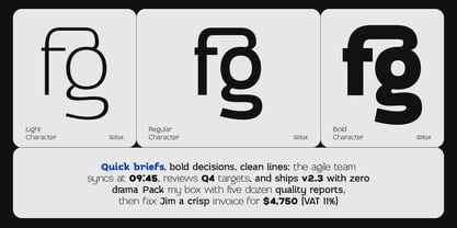 Rengo Font Poster 10