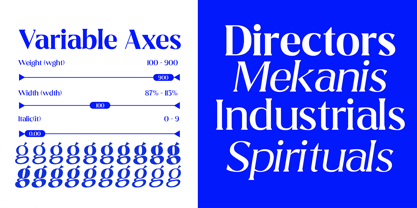 Bisteko Font Poster 11