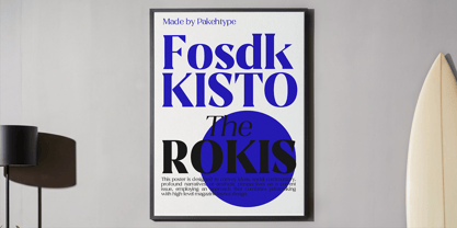 Bisteko Font Poster 10