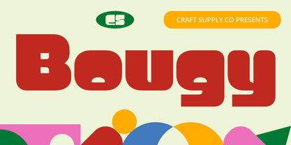 CS Bougy Font Poster 1