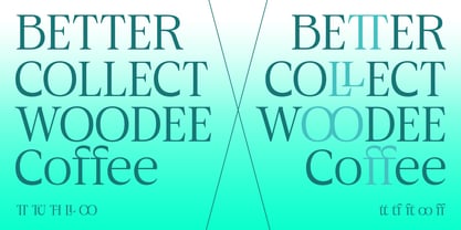 Aganote Typeface Font Poster 12