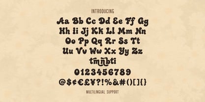 Morame Yoabe Font Poster 7