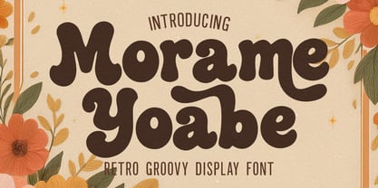 Morame Yoabe Font Poster 1