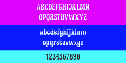 Chouz Font Poster 2