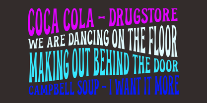 Chouz Font Poster 5