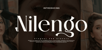 Nilengo Font Poster 1