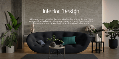 Nilengo Font Poster 3