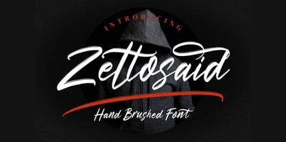 Zettosaid Font Poster 1