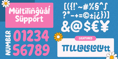 Blozay Font Poster 6
