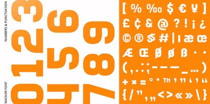 Mackor Font Poster 11