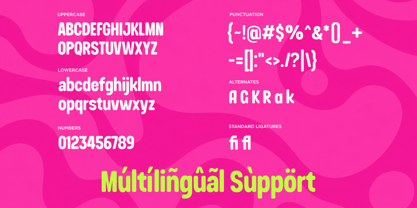 Takugi Font Poster 10