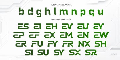 Godex Font Poster 8