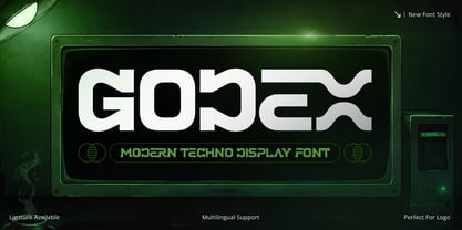 Godex Font Poster 1