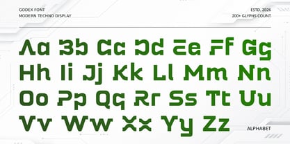 Godex Font Poster 10