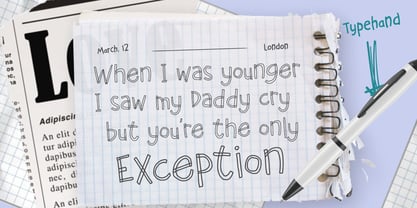 Fairy Diary Package Font Poster 4
