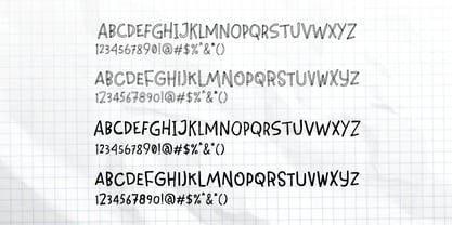 Fairy Diary Package Font Poster 2